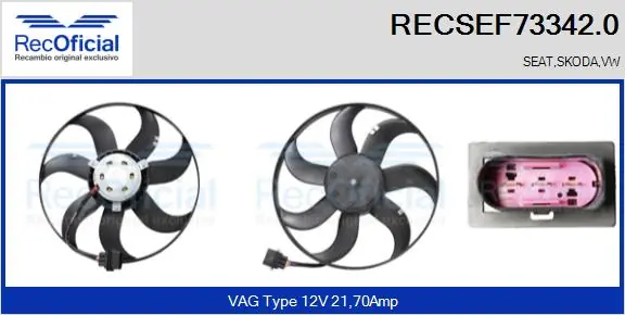 RECSEF733420 Recoficial