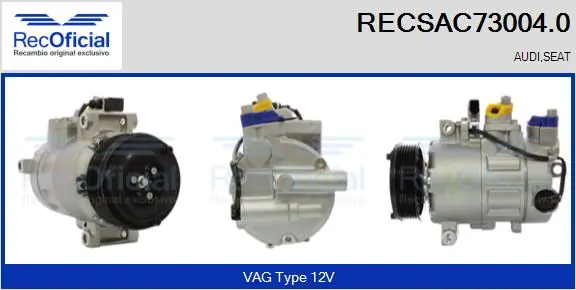 Compresor de aire acondicionado para Audi Q7 4MB, 4MG, 4MQ