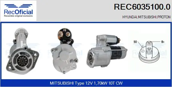 REC60351000 Recoficial