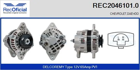 REC20461010 Recoficial