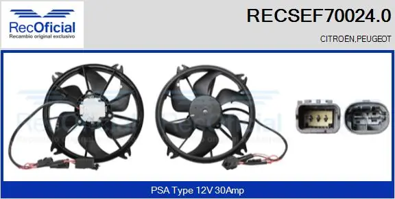 RECSEF700240 Recoficial