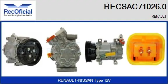 RECSAC710260 Recoficial