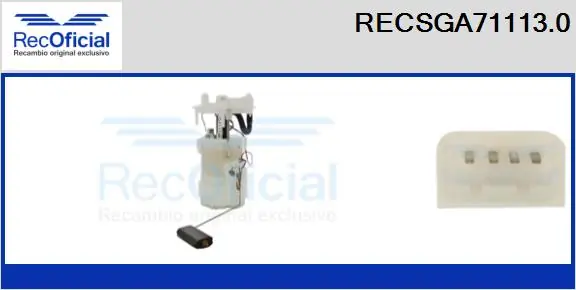 Comprar Módulo de bomba de combustible con sensor de nivel de combustible Renault Scenic II JM0, JM1 a bajo precio