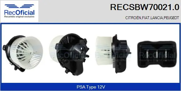 RECSBW700210 Recoficial