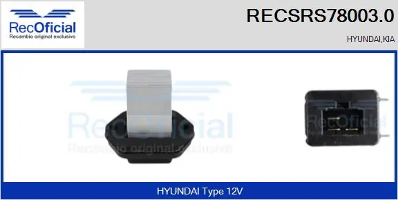 RECSRS780030 Recoficial