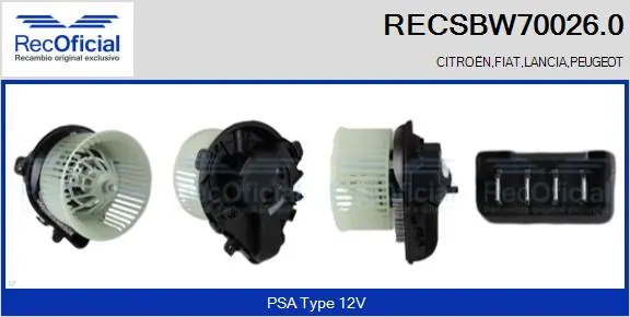 RECSBW700260 Recoficial
