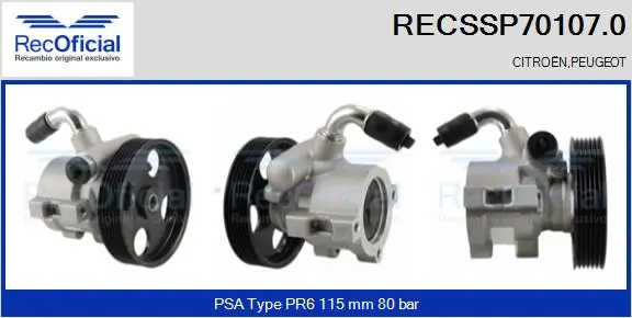 RECSSP701070 Recoficial