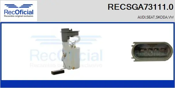 RECSGA731110 Recoficial
