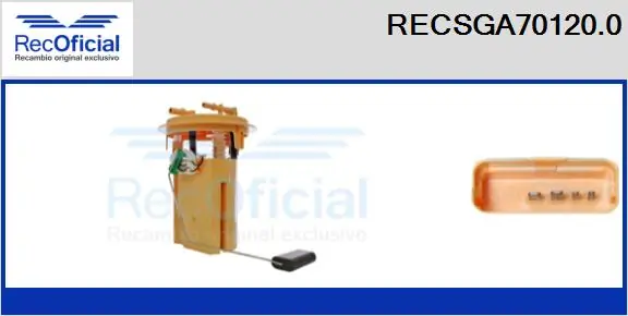 RECSGA701200 Recoficial
