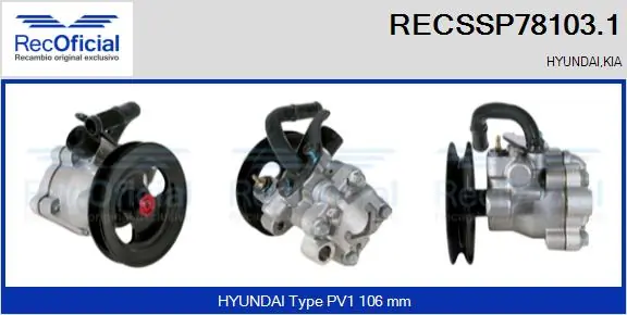 Comprar Bomba de dirección asistida Hyundai Atos  MX a bajo precio