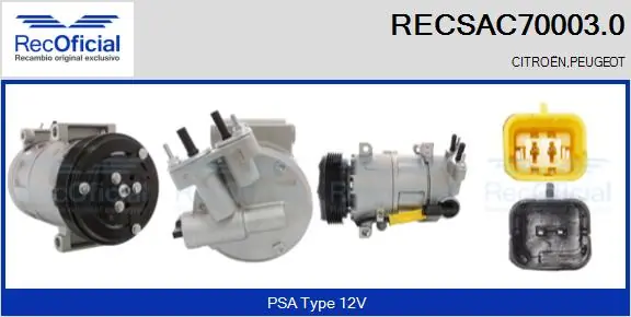RECSAC700030 Recoficial