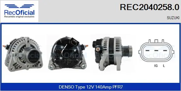 REC20402580 Recoficial