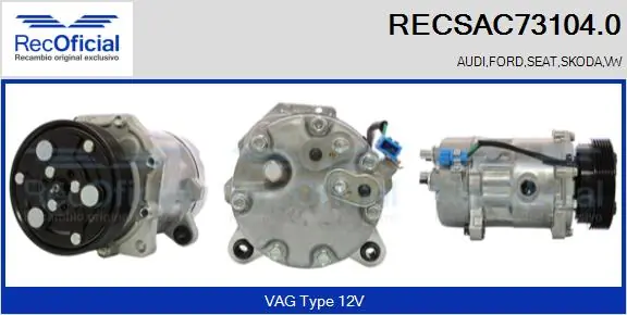 RECSAC731040 Recoficial