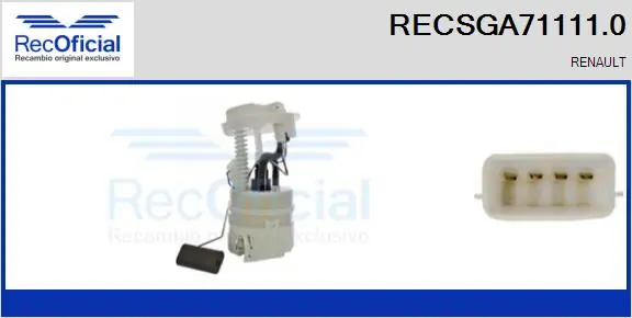 RECSGA711110 Recoficial