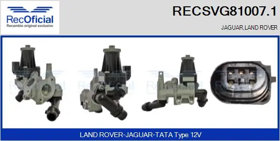 Comprar Válvula EGR de recirculación de gases Land Rover Range Rover II L494 a bajo precio