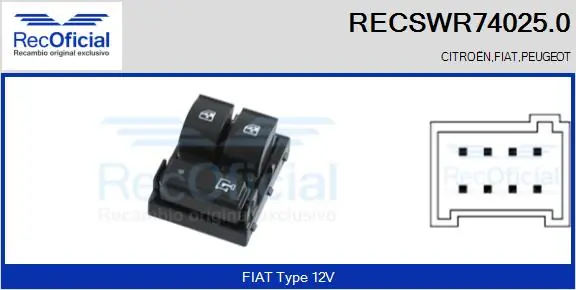 RECSWR740250 Recoficial
