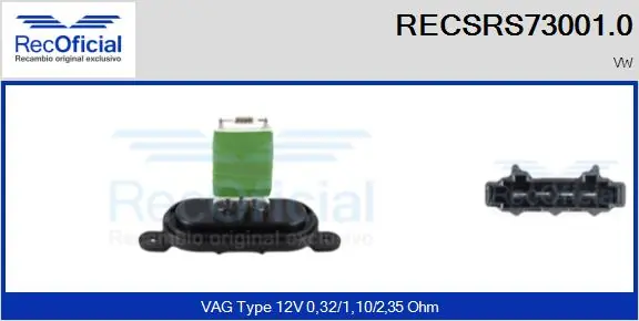 RECSRS730010 Recoficial