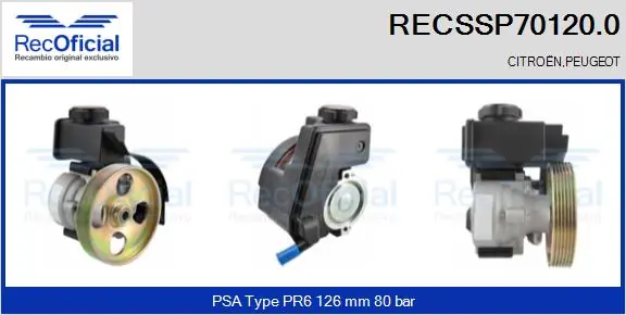RECSSP701200 Recoficial