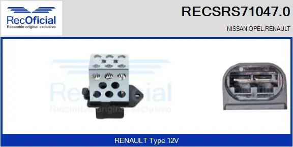 RECSRS710470 Recoficial