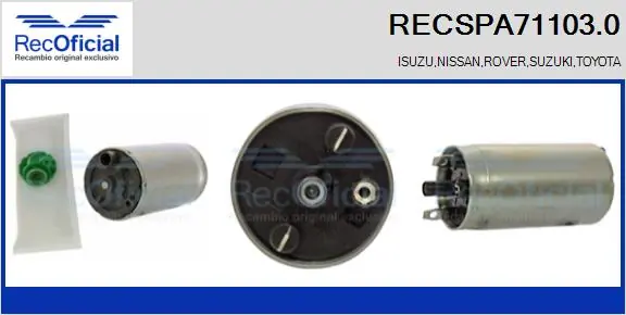 RECSPA711030 Recoficial