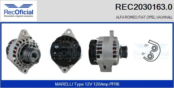 REC20301630 Recoficial