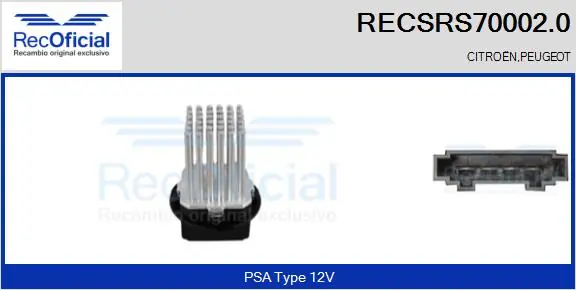 RECSRS700020 Recoficial