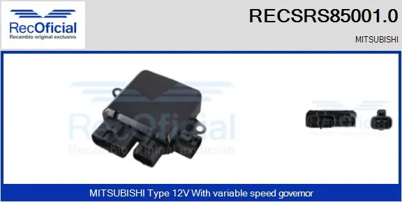 RECSRS850010 Recoficial