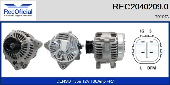 REC20402090 Recoficial