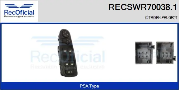 RECSWR700381 Recoficial