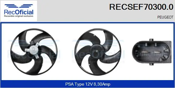 Comprar Ventilador del motor 206 2E, K