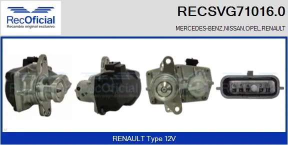 RECSVG710160 Recoficial