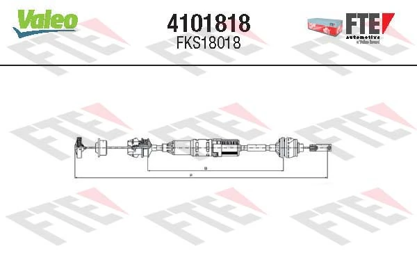 Comprar Cable embrague 406  8E, F