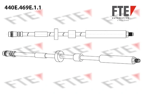Tubo flexible de frenos delantero Citroen C4 II hatchback comprar en España