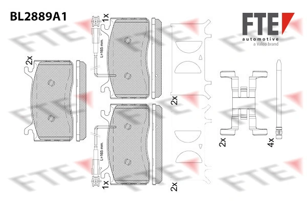 Pastillas de freno 77367664 Fiat/Alfa/Lancia