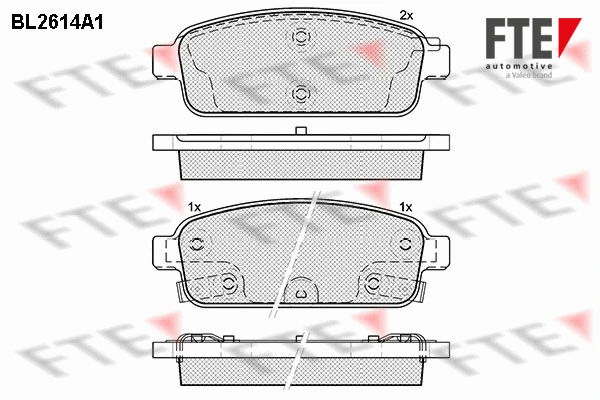 Pastillas traseras de freno Chery 13319294 precio, desde 18,48 EUR