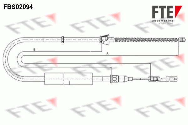 Comprar Cable de freno de mano trasero derecho/izquierdo Audi A2  8Z0 a bajo precio