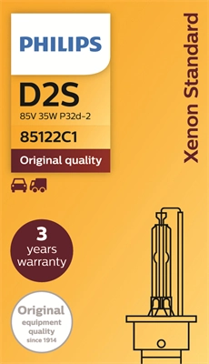 85122C1 Philips Bombilla de xenón