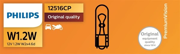 Comprar 12516CP Philips Lámpara del tablero de instrumentos