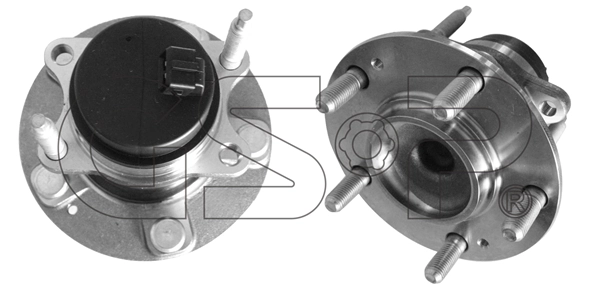  Cubo de rueda trasero KIA Cerato 2