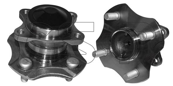 Comprar CX654 Polcar Cubo de rueda, Eje trasero