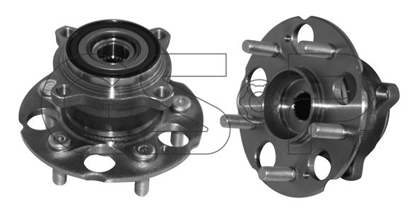 Cubo de rueda trasero HGB44349S01 SNR