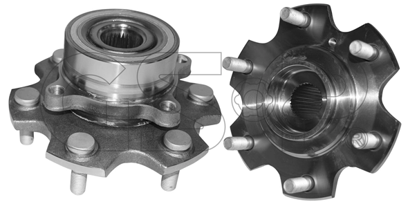Cubo delantero Mitsubishi Pajero III (2000-2006)