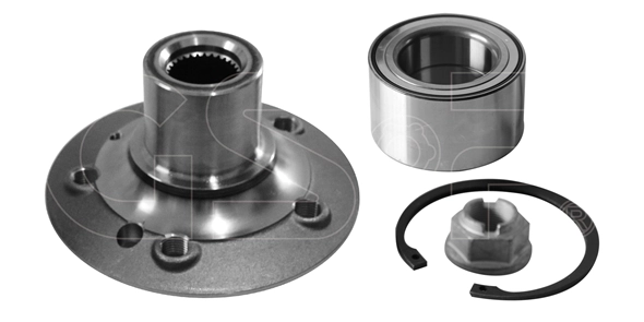  Cubo de rueda trasero Mercedes ML/GLE 