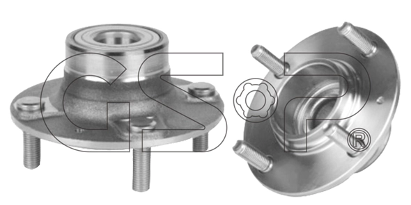  Cubo de rueda trasero Hyundai Accent 1
