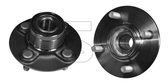 Cubo de rueda trasero TGB35232 SNR