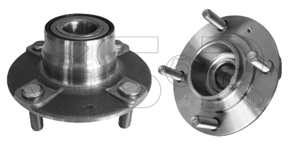 Cubo de rueda trasero para Hyundai Accent X-3