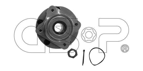 Cubo de rueda delantero Chrysler Voyager