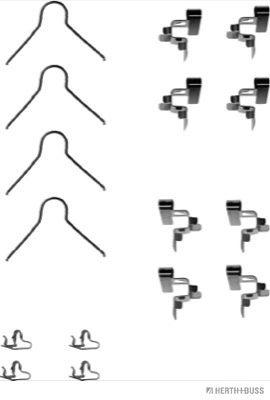 Juego de reparación, pastillas de frenos Toyota Celica T16
