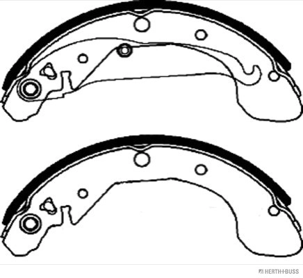 Zapatas de freno 96394977 Peugeot/Citroen