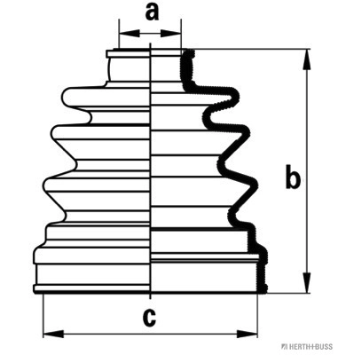 Fuelle palier delantero interior Mitsubishi Galant VIII